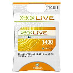 　マイクロソフト Xbox Live 1400 マイクロソフト ポイント カード Xbox Live 1400m