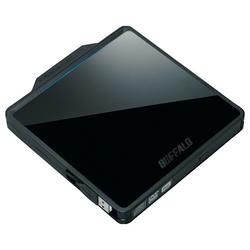 BUFFALO DVSM-PC58U2V-BK(ブラック) USB2.0外付け ポータブルDVDドライブ Boostケーブル付き
