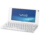 　ソニー(SONY) 【1月16日発売】 【2009年春モデル】 ノートパソコン VAIO type P VGN-P80H/W クリスタルホワイト VGNP80HW