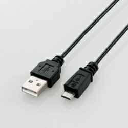 エレコム U2C-AMBX20BK(ブラック) USB2.0ケーブル 2m スマートフォン…...:ebest:10834159