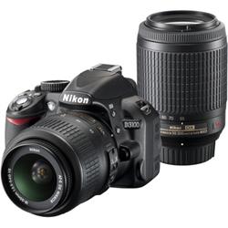 Nikon D3100 200mm ダブルズームキット【送料無料】【在庫あり】【15時までのご注文完了で当日出荷可能！】