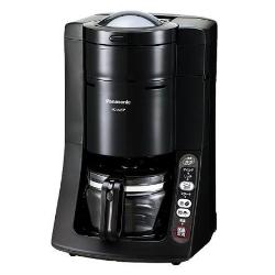 Panasonic NC-A55P-K（ブラック） 沸騰浄水コーヒーメーカー (約5杯分)【送料無料】【在庫あり】【16時までのご注文完了で当日出荷可能！】