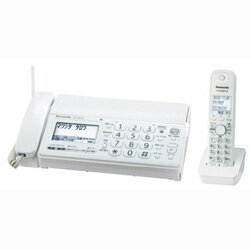 Panasonic KX-PD301DL-W(ホワイト) おたっくす デジタルコードレス普通紙FAX 子機1台【送料無料】【在庫あり】【16時までのご注文完了で当日出荷可能！】