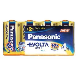 Panasonic LR14EJ/4SW EVOLTA(エボルタ) 乾電池単2形4本パック