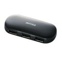 バッファロー BSH4A01BK USB2.0Hub セルフ&バスパワー 4ポート ブラック