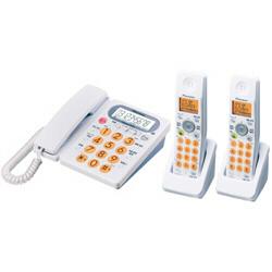 Pioneer TF-VD1230-W（ホワイト） デジタルコードレス留守番電話機 子機2台付