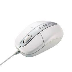 ELECOM M-M1UWH/RS(ホワイト) 有線 ボールマウス 3ボタン USB