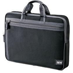 【お取り寄せ（通常7日程度）】サンワサプライ BAG-INMB2BK / モバイルPCケース(ブラック) BAG-INMB2BK