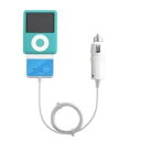 【お取り寄せ(通常7日程度)】 BUFFALO iPod用 FMトランスミッター オートスキャン式 ブルー BSFM02BL BSFM02BL