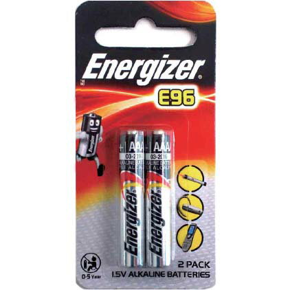 Energizer E96-B2 アルカリ乾電池 単6形 2本入　