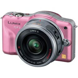 Panasonic DMC-GF3X-P(フェアリーピンク) レンズキット LUMIX