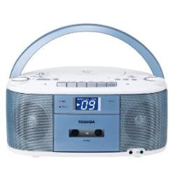 TOSHIBA TY-CDS5-L(ブルー) CUTEBEAT CDラジオカセットレコーダー