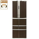 【7-10営業日】 TOSHIBA GR-B55F-MS(ブロンズウッド) 548L 6ドア冷凍冷蔵庫 GRB55FMS エコ 【送料無料-0301】