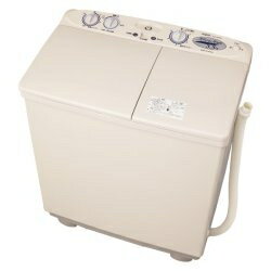 【設置／リサイクル】AQUA AQW-N55-HS（ソフトグレー） 二槽式洗濯機　洗濯・脱水5.5kg　