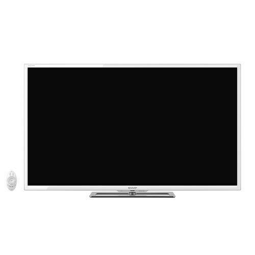 【設置】SHARP LC-52F5-W（ホワイト） AQUOS(アクオス) フルハイビジョン液晶テレビ 52V型