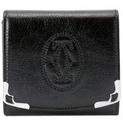 Cartier 3914-BK マルチェロ 三つ折り財布 ブラック