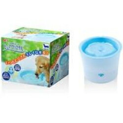 ジェクス ピュアクリスタル 循環式水飲み器 小型犬用 2．3L ブルー