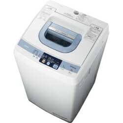 HITACHI NW-5MR-W(ピュアホワイト) 全自動洗濯機 洗濯5kg/簡易乾燥1kg【送料無料】【在庫あり】【16時までのご注文完了で当日出荷可能！】