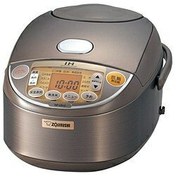 ZOJIRUSHI NP-VB10-TA(ブラウン) IH炊飯器(5.5合) 極め炊き