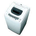 【設置+長期保証】日立 NW-50E-W(ピュアホワイト) 全自動洗濯機 洗濯5kg 風脱水