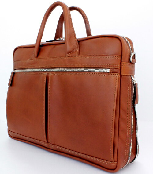 URBAN (アーバン) ワイド大人気!!A4書類サイズのビジネスバッグ。2way/PC収納可能で本革なのに軽量さが魅力の革鞄です。【送料無料】かばん　ビジネスバックカバン　メンズ　皮　革　バッグ レザー 