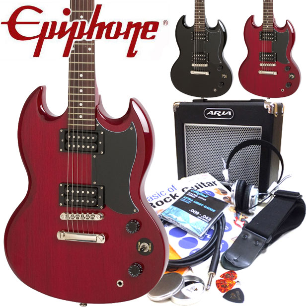 エピフォン SG Epiphone SG-Special エレキギター 初心者 入門15点…...:ebisound:10023926