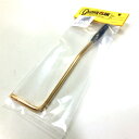 Guitarman ギターマン トレモロアーム5mm ゴールド/ブラックノブ #3024 【ネコポス(np)送料210円(ポスト投函)】 【代引きの場合送料¥450】 【旧速達メール便】