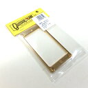 Guitarman ギターマン メタルエスカッション ゴールド 厚さ3.0mm フラットタイプ ♯3815 【ネコポス(np)送料210円(ポスト投函)】 【代引きの場合送料¥450】 【旧速達メール便】