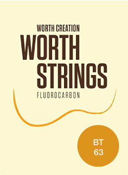 ワースストリングス Worth Strings フロロカーボン ウクレレ弦セット ブラウン…...:ebisound:10023181