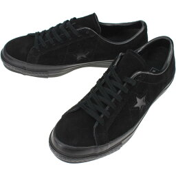 コンバース CONVERSE スニーカー <strong>ワンスター</strong> ジャパン <strong>スエード</strong> ONE STAR J SUEDE ブラックモノクローム【GFON】