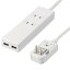 \エントリーでポイント3倍/『送料無料』ヤザワ 海外用マルチ変換タップ 2個個口/USB2ポート 1m ホワイト A・C・O・BF・SEタイプ HPM6AC2USB2WH