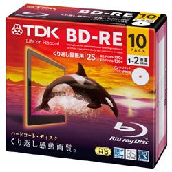 TDK BEV25PWA10A 録画用BD-RE 2倍速 10枚