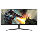LGエレクトロニクス 34GK950F-B 34型ウルトラワイド 曲面ゲーミングディスプレイ DisplayHDR400 144Hz
