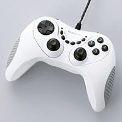 ELECOM JC-U2812FWH(ホワイト) 有線 ゲームコントローラー 12ボタン