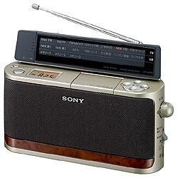 SONY ICF-A101 FM/AM PLLシンセサイザーポータブルラジオ