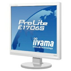 iiyama ProLite E1706S PLE1706S-W1 17インチ液晶ディスプレイ (ピュアホワイト)　