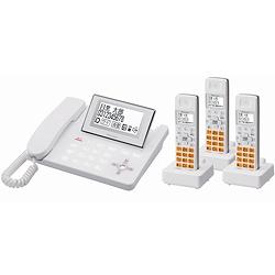 Pioneer TF-SD8240-W(ホワイト) デジタルコードレス留守番電話機 子機3台