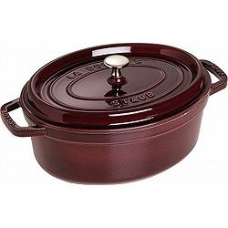 staub ST23CM-NA(ナス) ピコ・ココット オーバル 23cm