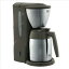 メリタ JCM-561/TD(ダークブラウン) コーヒーメーカー(約5杯分)　アロマサーモ ステンレス