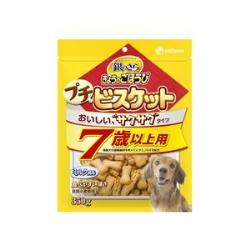 ユニ・チャーム 銀のさら きょうのごほうびプチビスケット 7歳以上用ミルク風味350g