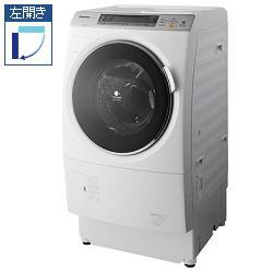 【設置／リサイクル】Panasonic NA-VT8000L-W(クリスタルホワイト) ドラム式洗濯乾燥機 【左開き】 洗濯9kg/乾燥6kg