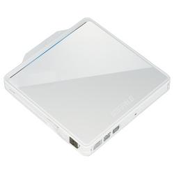 BUFFALO DVSM-PC58U2V-WH / USB2.0外付け ポータブルDVDドライブ Boostケーブル付き ホワイト