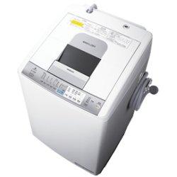 【設置】HITACHI NW-D8MX-S(シルバー) 洗濯乾燥機 洗濯8kg/乾燥4.5kg 「白い約束」