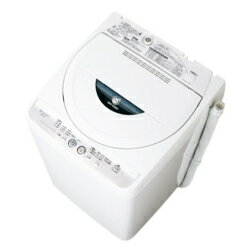 【設置／リサイクル】SHARP ES-FG45L-H(グレー系) 全自動洗濯機 洗濯4.5kg/簡易乾燥2.2kg