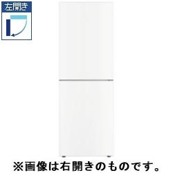 【設置／リサイクル】Haier JR-NF305AL-W(ホワイト) 2ドア冷蔵庫 【左開き】 305L
