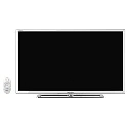 【設置】SHARP LC-32F5-W（ホワイト） AQUOS(アクオス) ハイビジョン液晶テレビ 32V型