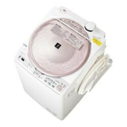 SHARP ES-TX810-P(ピンク系) 洗濯乾燥機 洗濯8kg/乾燥4.5kg【在庫あり】【15時までのご注文完了で当日出荷可能！】