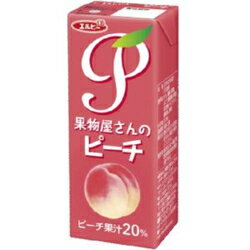 エルビー 果物屋さんのピーチ20% 200ml×24本入　