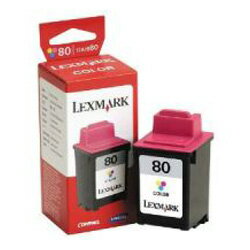 LEXMARK 12A1980 / 80 カラーカートリッジ