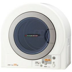 【設置】AQUA AQD-K60-W(ホワイト) 衣類乾燥機 6.0kg